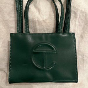 Telfar small dark olive